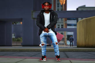 custom fivem ped, clothes, weapon, cars, custom ped, fivem eup, clothes