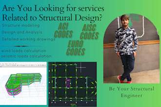 do civil and structural engineering projects for concrete and steel