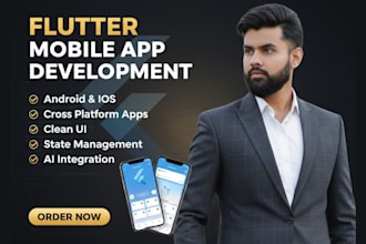 flutter app developer for android ios cross platform mobile apps