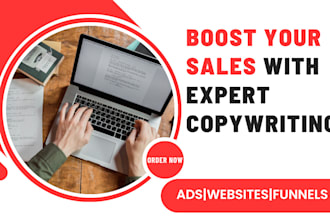 provide expert sales copywriting for ads, websites, and funnels