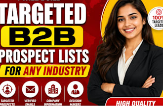 build targeted b2b prospect lists for any industry