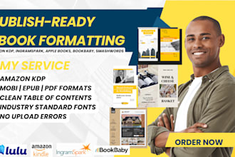 format your ebook for amazon kdp ingramspark lulu applebooks bookbaby smashwords