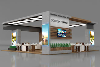 redesign 3d contemporary exhibition stalls, 3d trade booth, posm, retail display