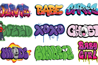 do graffiti,bubble,fatty,street art,lettering logo