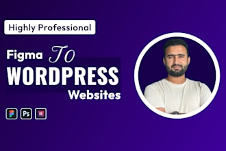 design figma to wordpress psd to wordpress and figma to elementor website