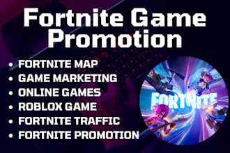 do fortnite game promotion fortnite map game promotion fortnite game marketing