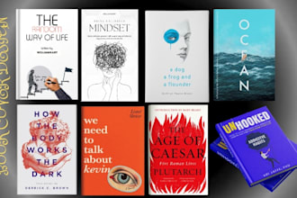 create minimalist ebook cover design for non fiction books