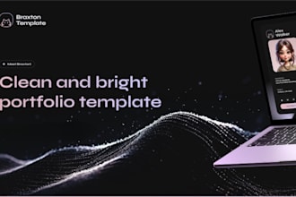 create a professional portfolio, business, or personal website tailored for you
