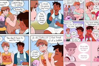 write a professional comic book script graphic novel scriptwriting webtoon comic