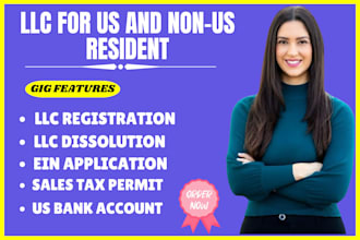 do US llc registration with ein number with US bank, boi report and sale