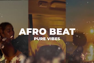 make a vibey afro beat