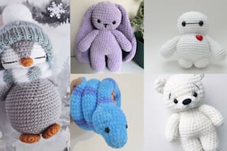 create step by step amigurumi crochet pattern for your etsy store amigurumi