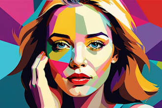 draw wpap pop art from your photo