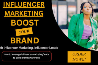 recruit instagram youtube influencer list email leads for influencer marketing