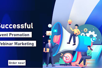 boost event ticket sales, do event promotion and webinar marketing