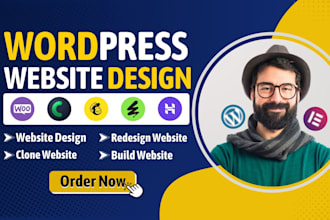 do wordpress website design, wordpress business website, redesign wordpress