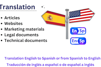 translate english to spanish or from spanish to english
