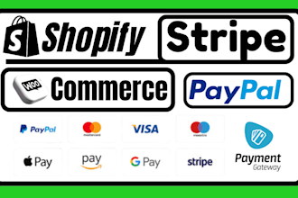do payment gateway integration paypal, stripe, klarna, authorize dot net, PHP