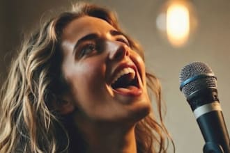 sing soulful female gospel and christian worship vocals for your songs