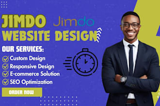 design and redesign professional jimdo website for you