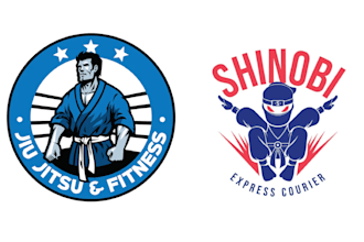 create custom boxing fitness martial art logo