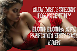 ghostwrite steamy romance story erotic erotica nsfw fanfiction kinky bdsm story