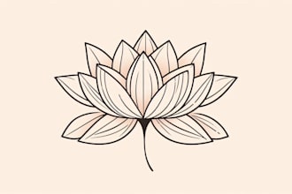 make a minimalist lineart tattoo design or illustration