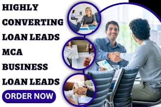 generate highly converting loan leads mca leads business loan leads