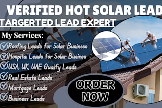 provide system to generate appointment mortgage leads, business, hot solar lead