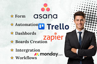 automate monday com workflows and integrate hubspot CRM for your business