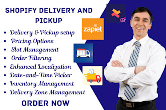 setup delivery and pickup pickeasy zapiet stellar plex estimated delivery date