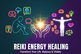 send powerful distant reiki energy healing sessions