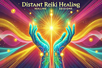 send powerful distant reiki energy healing sessions