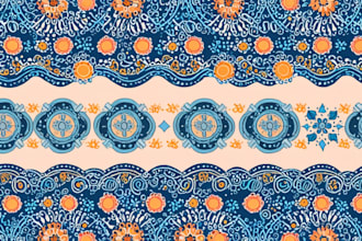 design custom vector seamless pattern