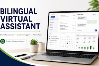 be bilingual virtual assistant for email and customer support
