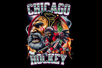 design high quality hockey logo with fastest delivery