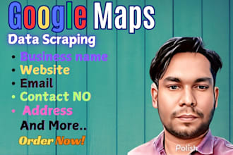 do lead generation via google maps scraping