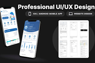 design uiux with interactive prototype for your app or web