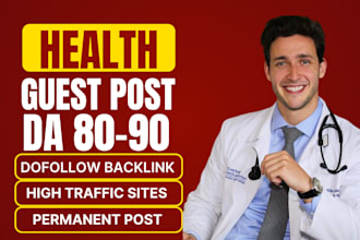 provide health fitness and lifestyle guest posting service