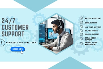 be your full time customer support via email and chat