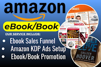 do amazon kindle ebook promotion, romance, fantasy, christian book, tiktok ads