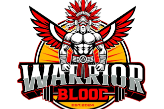 design awesome warrior logo