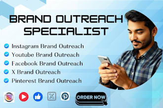 be your brand outreach specialist