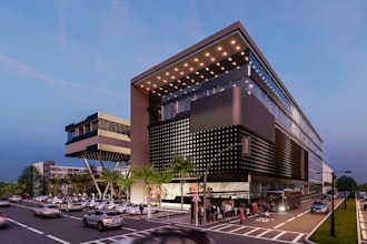 create sketchup, revit 3d model and architectural render for exterior , interior