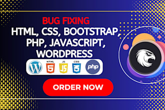 fix HTML, CSS, bootstrap and responsive issues