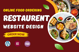 create a online food ordering restaurant website in wordpress