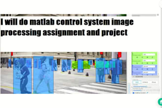 do matlab control system image processing assignment and project