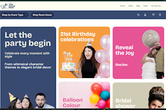 create your ecommerce store for your clothing store, food store and retail store