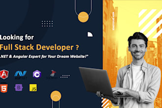 be your expert fullstack asp dotnet and angular developer