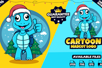 design custom holiday, new year, and christmas logo design